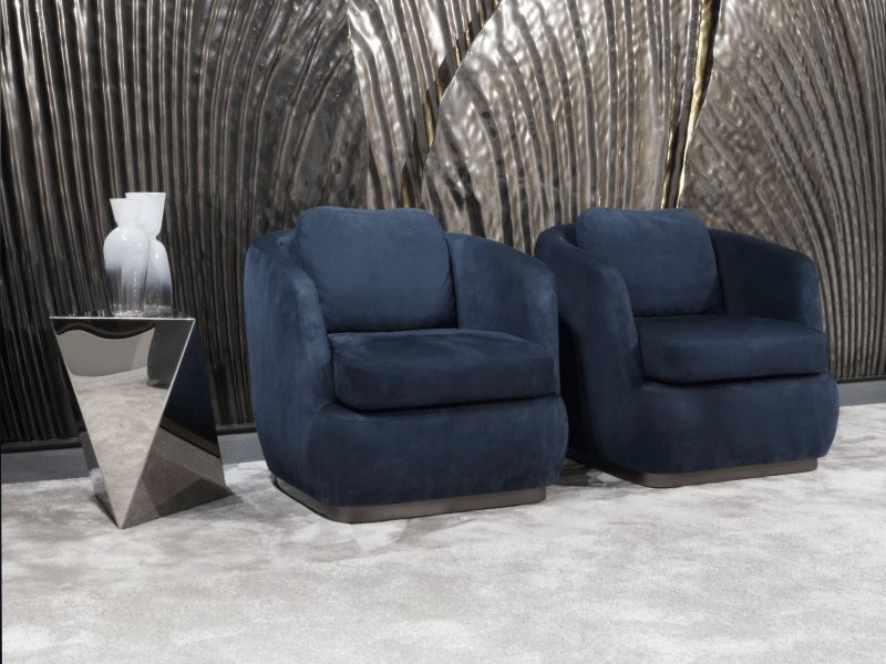 Alchymia Juliette Armchair Composition Blue Color