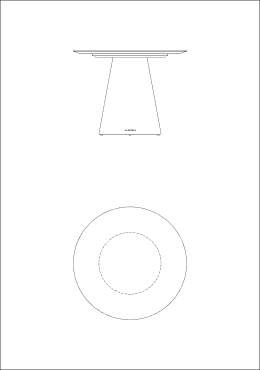 Alchymia Atollo Small Table Size 2