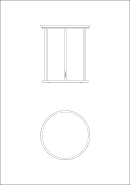 Alchymia Circle Small Table Size 1