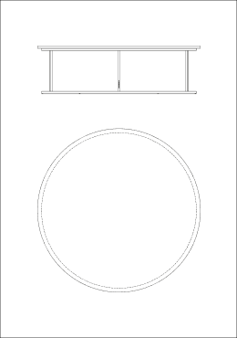 Alchymia Circle Small Table Size 3