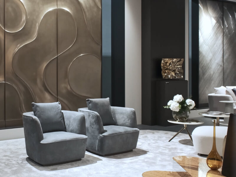 Alchymia Doris Armchair Composition Interior