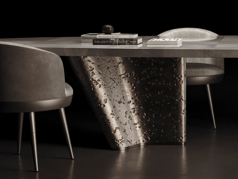 Alchymia Etna Table Base Details