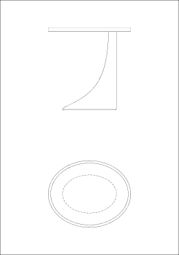 Alchymia Flat Small Table Size