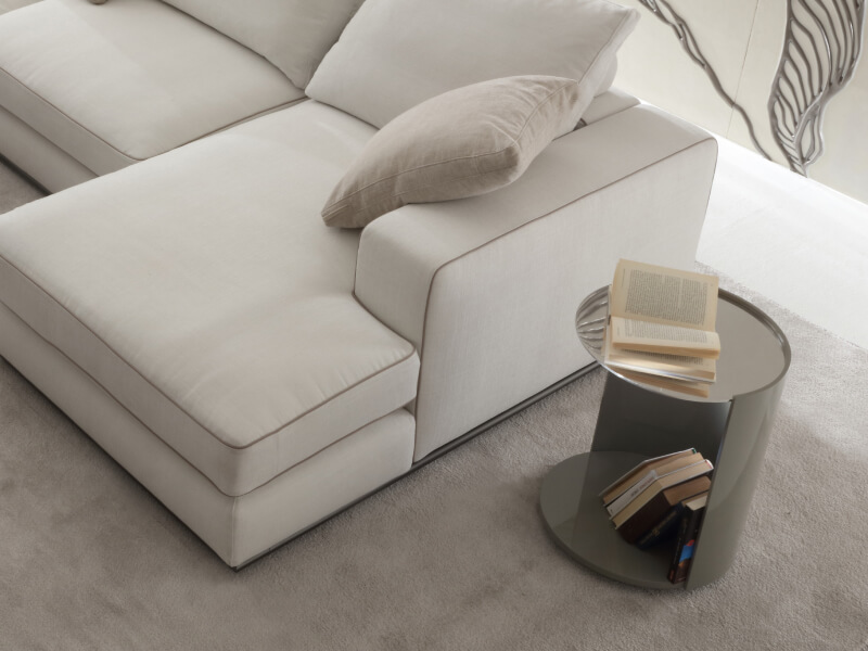 Alchymia Lens Small Table Near Sofa