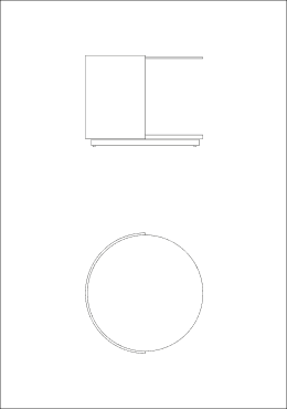 Alchymia Lens Small Table Size 2