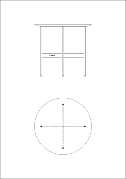Alchymia Plan Small Table Size 1