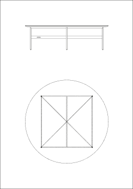 Alchymia Plan Small Table Size 2
