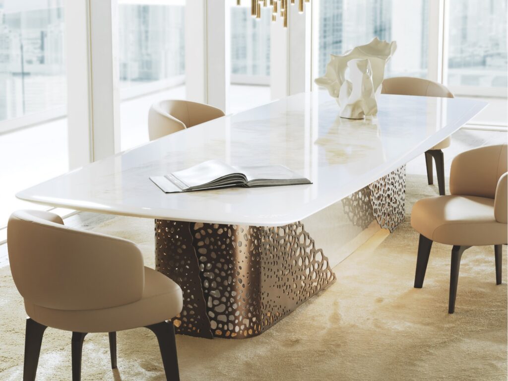 Alchymia Savannah Table Placed on Liivng