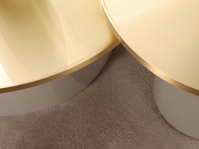 Alchymia Tray Small Table Golden Top Finish