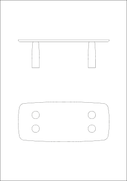 Alchymia Dolmen Table Size 1