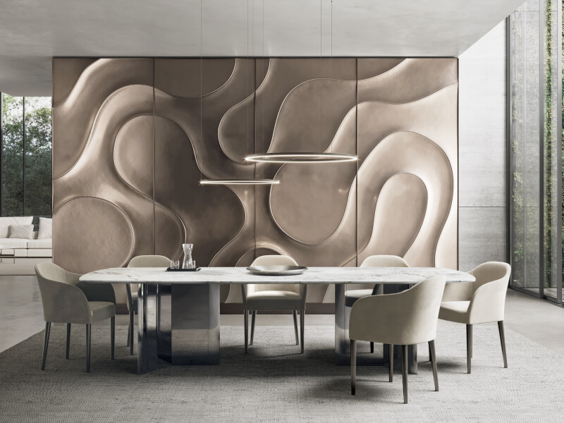 Alchymia Nebula Wall Decor Dining Table