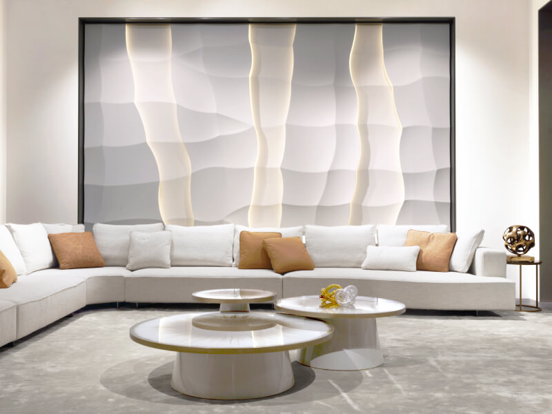 Alchymia Wind Wave Wall Decor Living Room