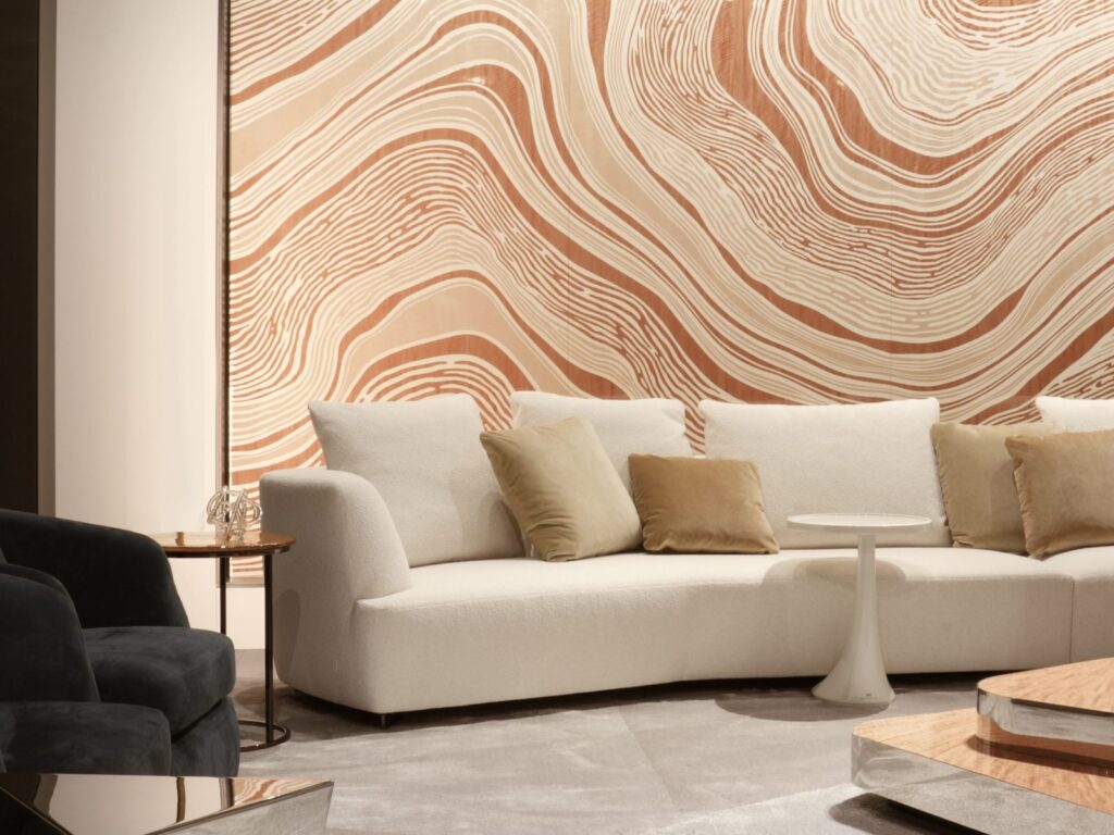 Alchymia Seasand Wall Decor Near Sofa